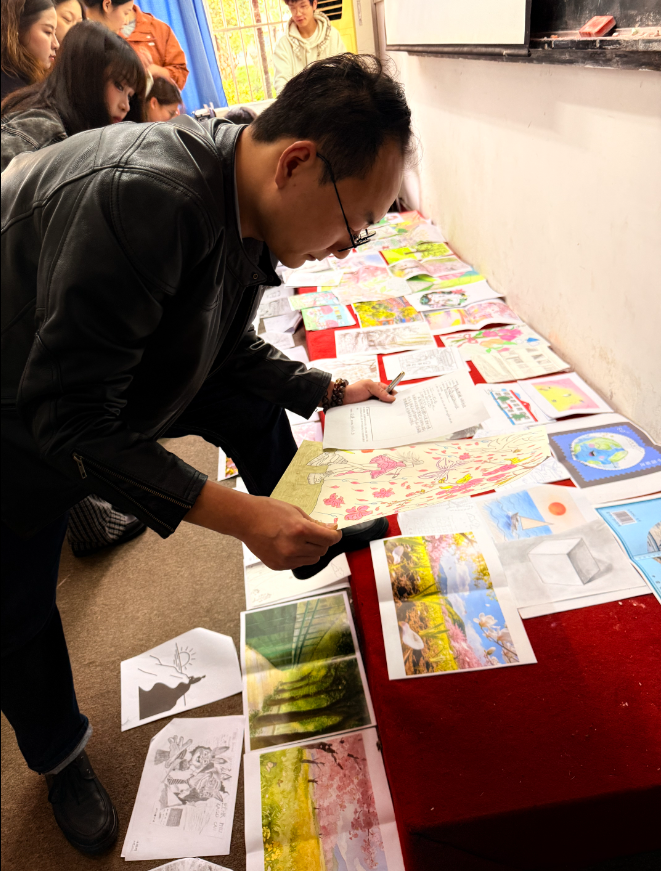 春日绘梦·笔绽芳华——Beat365官网绘画比赛精彩收官