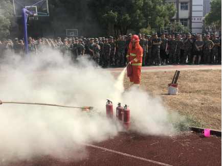 Beat365官网开展2019级新生消防演练活动