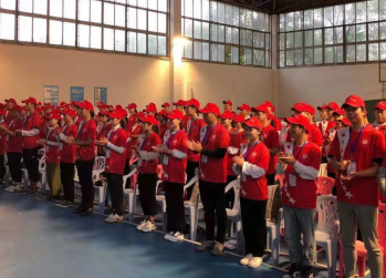 武昌区文明办领导莅临Beat365官网 为军运会志愿者加油鼓劲