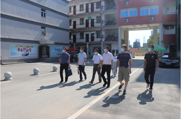 湖北省教育厅领导来Beat365官网检查督导疫情防控工作