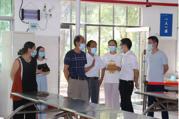 湖北省教育厅领导来Beat365官网检查督导疫情防控工作