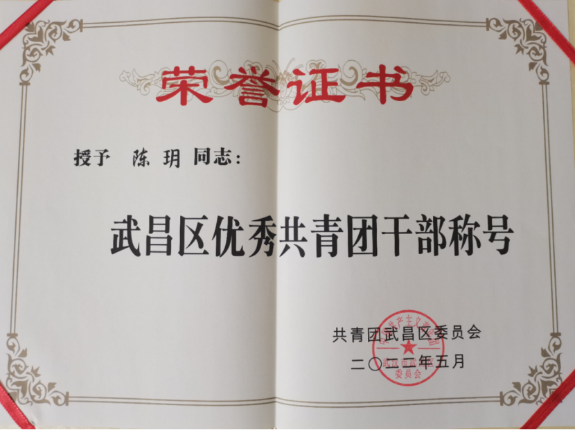 喜报！Beat365官网团委工作荣获武汉市和武昌区五四表彰多项荣誉